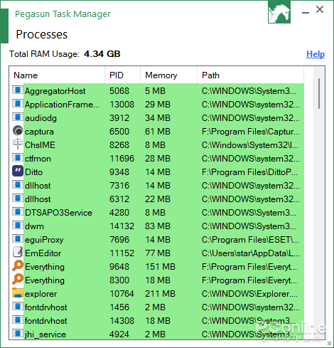 Pegasun System Utilities
