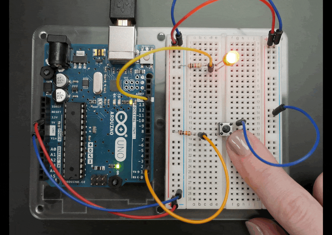 Arduino数字输入实现_Arduino模拟输入电位计教程_arduino输入上拉什么意思