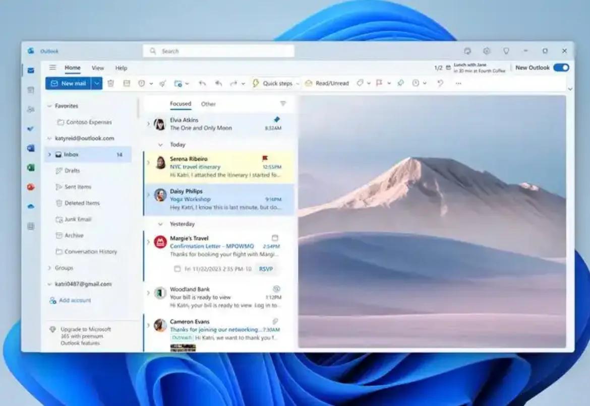 Outlook 365 vs Outlook (new) 功能对比_outlook从做系统邮件没了_Outlook 365 邮件管理技巧