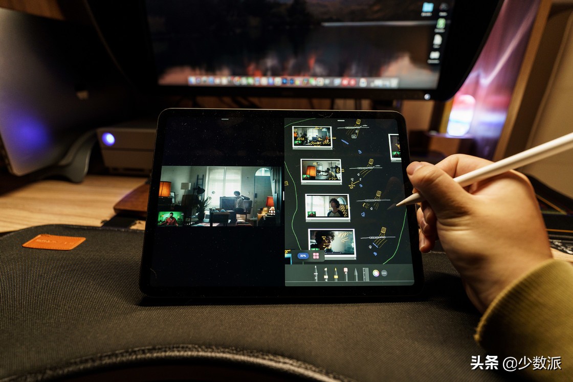 iPad Pro 影视制作生产力工具 _ iPadOS 分屏功能影视制作 _ipad看在线电影用什么软件