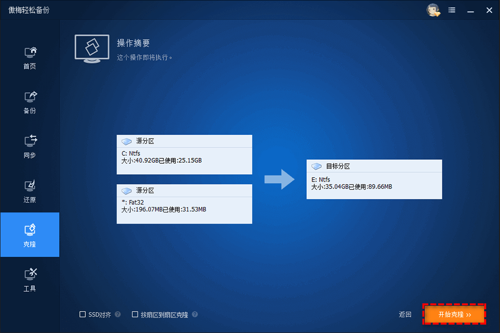 迁移系统到新硬盘