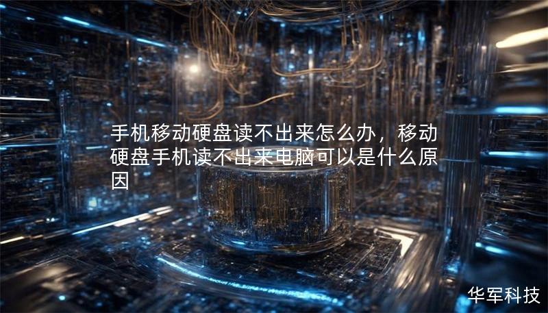 手机移动硬盘读不出来怎么办，移动硬盘手机读不出来电脑可以是什么原因