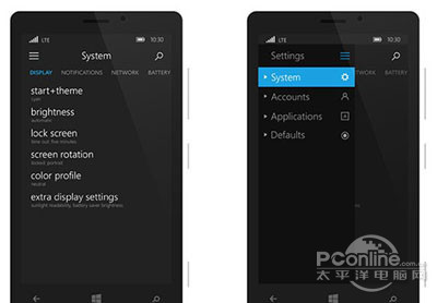 Windows Phone 8.1中的设置页面混乱