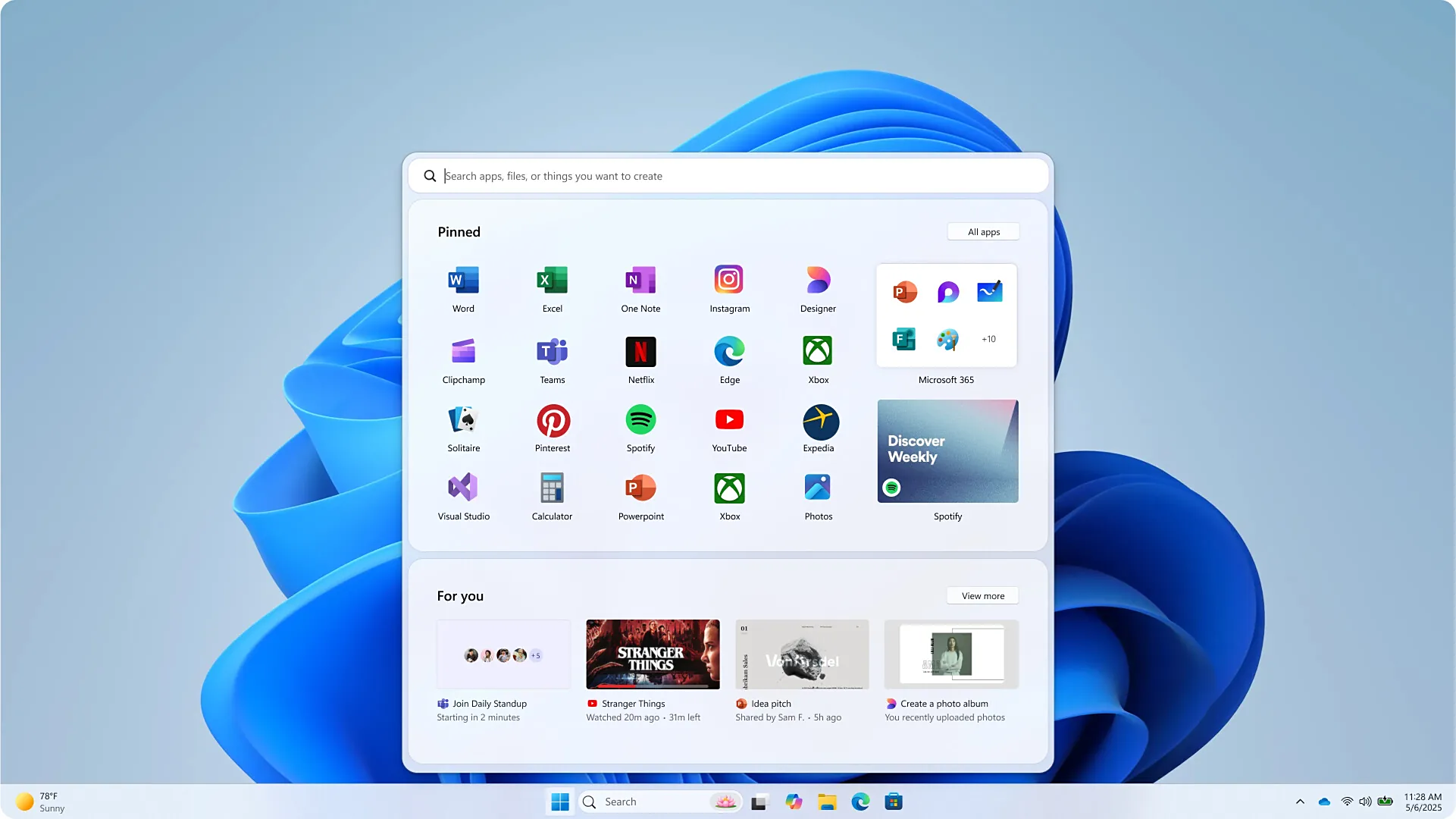Windows 11 开始菜单设计_Windows 11 个性化开始菜单_WhatsApp