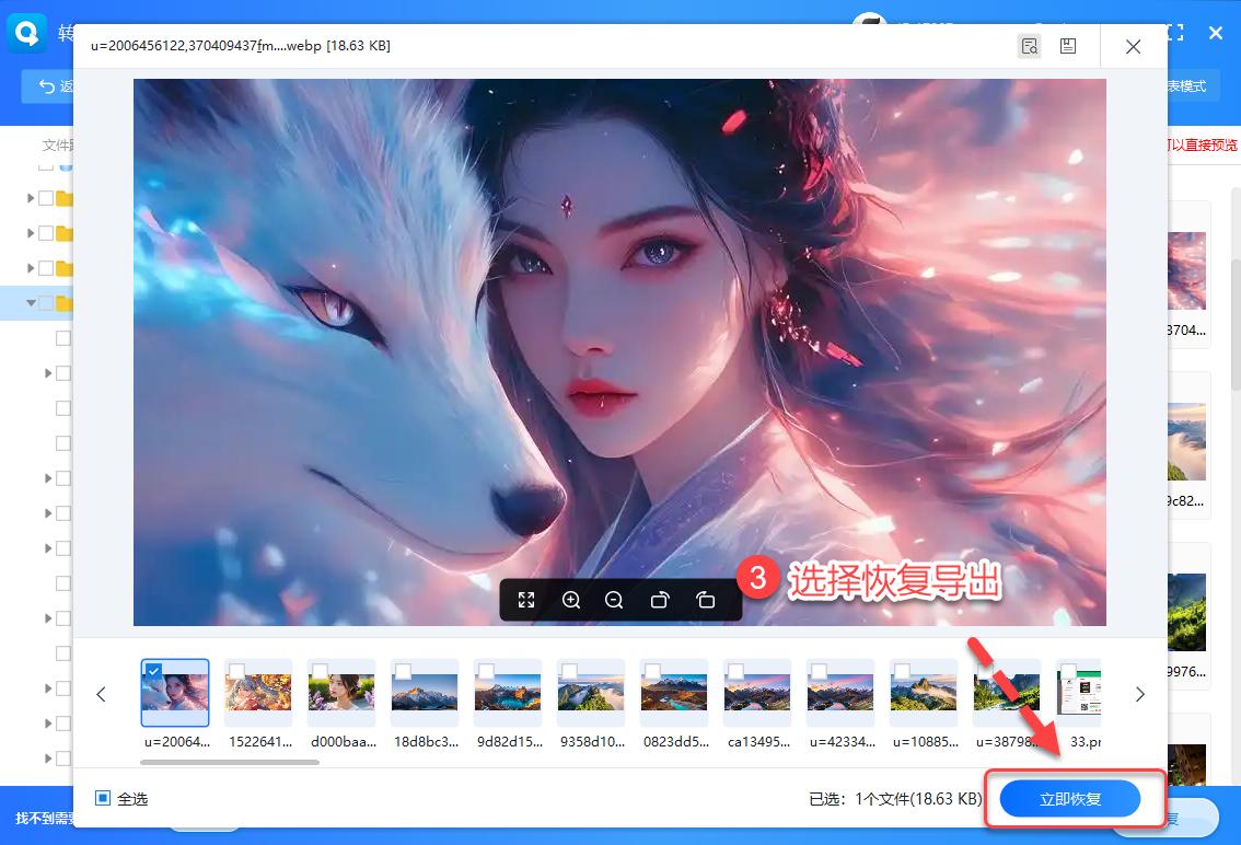 大文件恢复软件推荐_删除的文件回收站没有_大文件删除不进回收站恢复方法