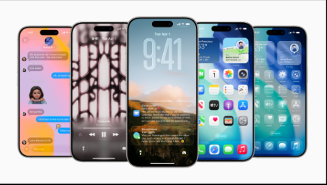 苹果的 iOS 26 系统。