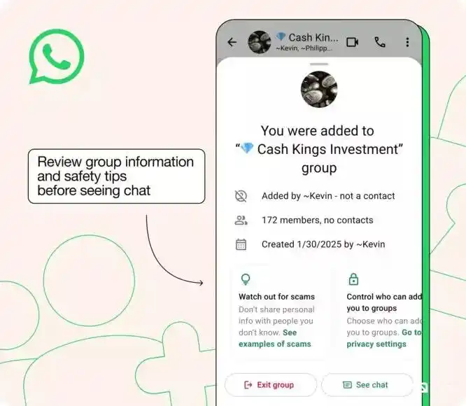 WhatsApp_WhatsApp安全功能_诈骗集团防范措施