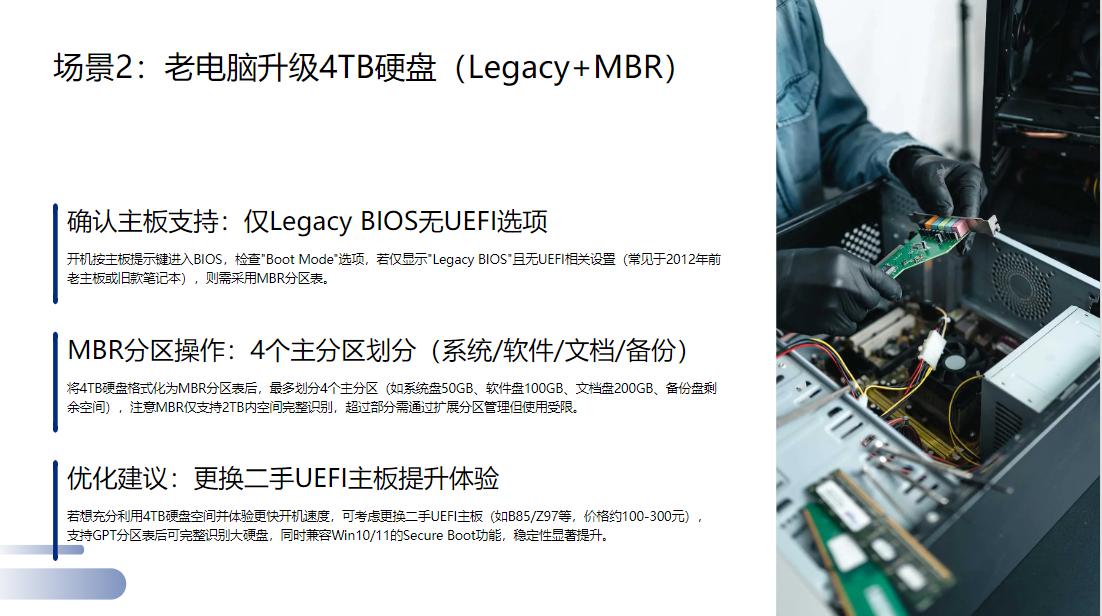 硬盘分区表GPT与MBR区别_硬盘分区软件哪个好_SSD分区表选择MBR还是GPT