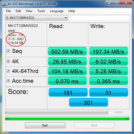 SATA SSD AHCI模式设置_装完系统后4k对齐了怎么办_SSD掉速原因及解决方法