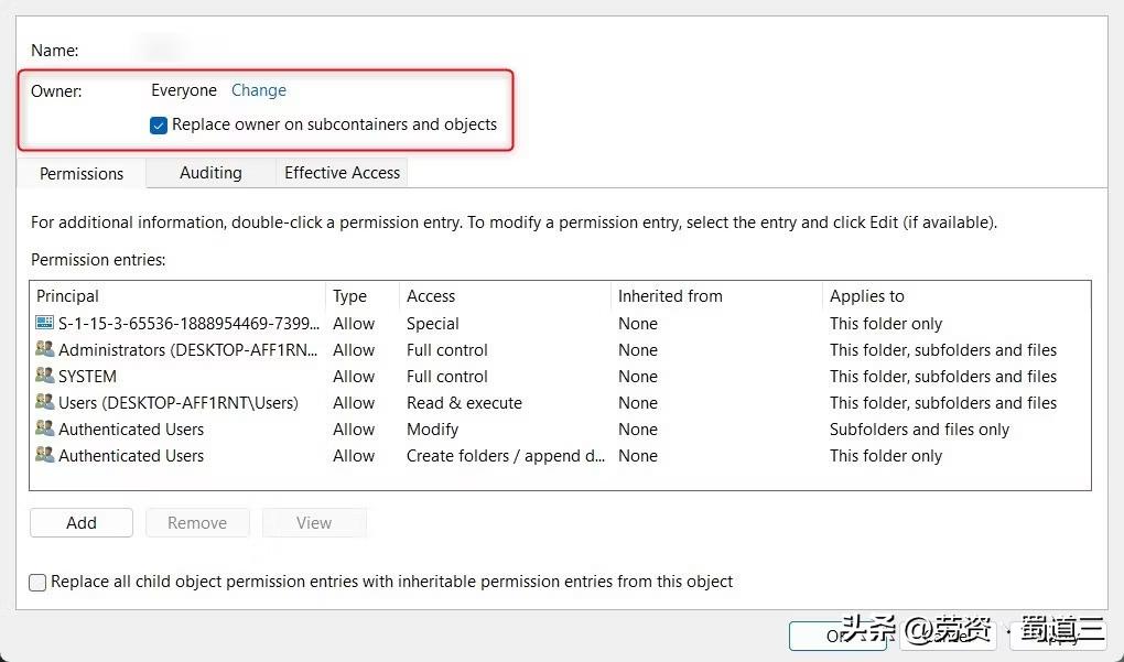 Windows 权限问题修复_无法查看外部硬盘驱动器文件_电脑没有访问移动硬盘权限怎么办
