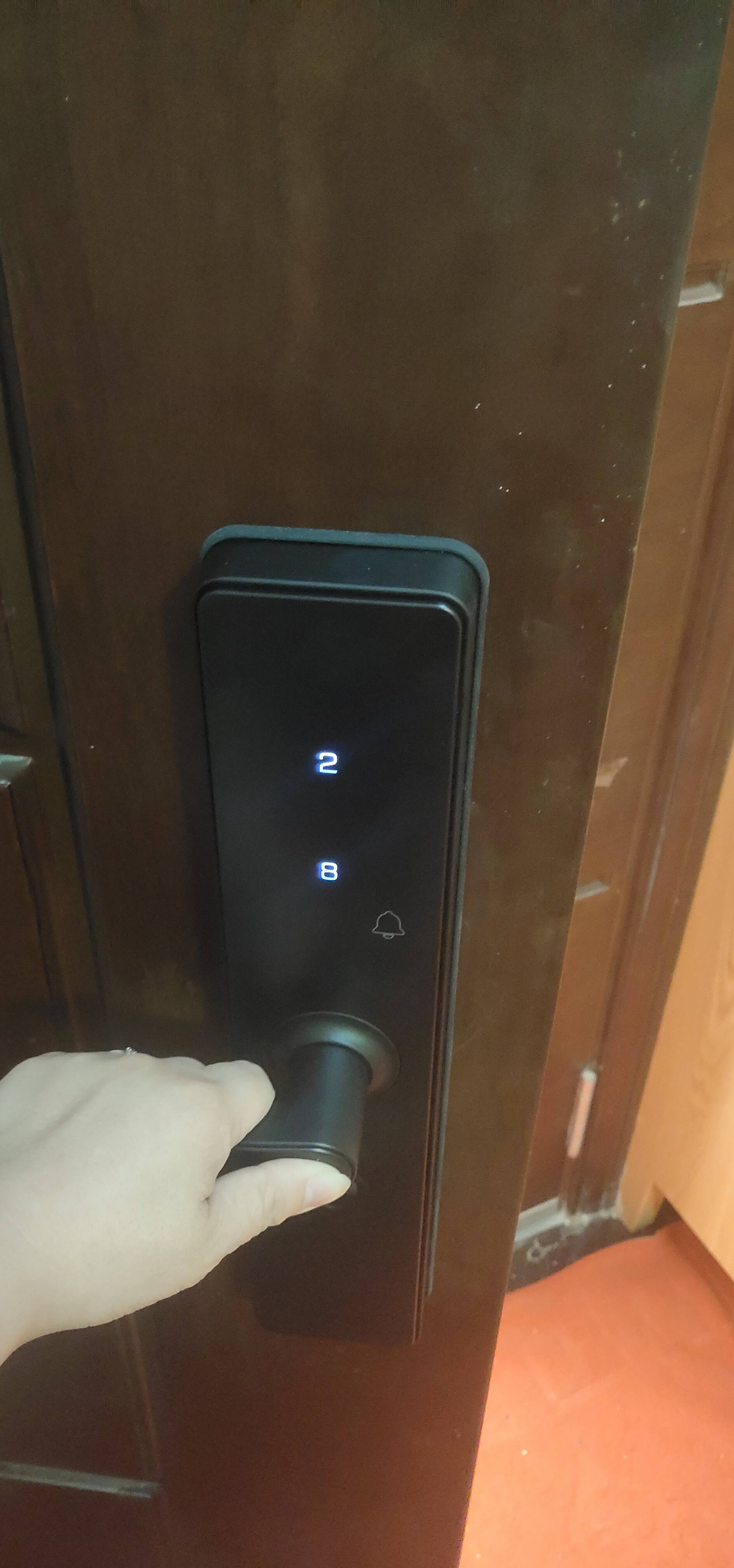 智能门锁使用体验_指纹密码锁评测_电子锁使用说明书