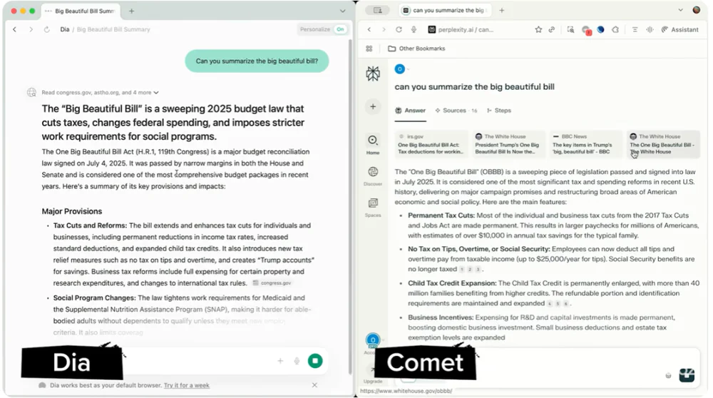 AI原生浏览器Comet_WhatsApp_Perplexity浏览器产品对比