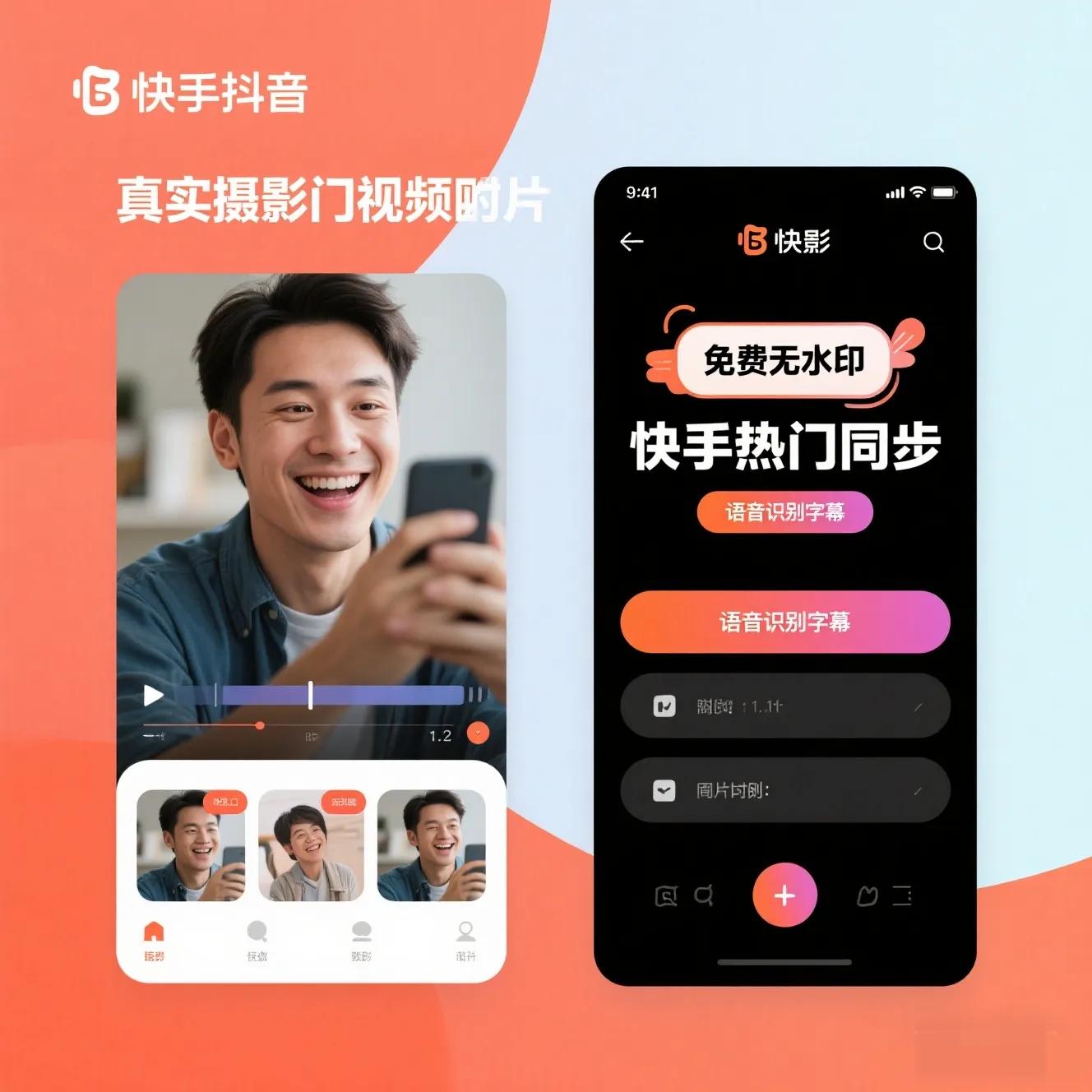 免费下载音乐剪切器_手机剪辑软件推荐_剪映快影闪剪度加评测
