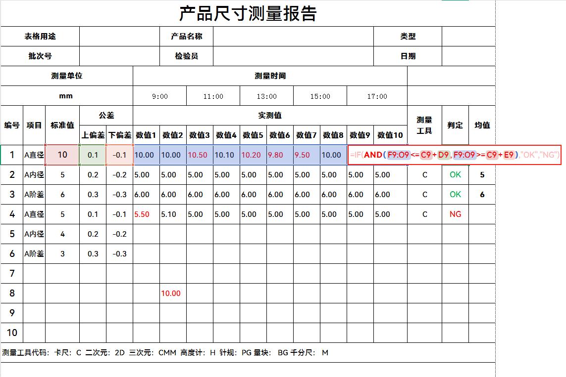智能化Excel工厂数据统计表_自动判定Excel表格_电脑怎么做统计图