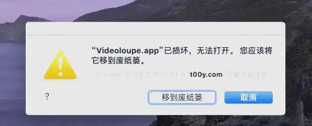 macOS Catalina软件损坏无法打开_终端命令修复权限_mac下载的游戏打不开