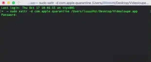 终端命令修复权限_mac下载的游戏打不开_macOS Catalina软件损坏无法打开