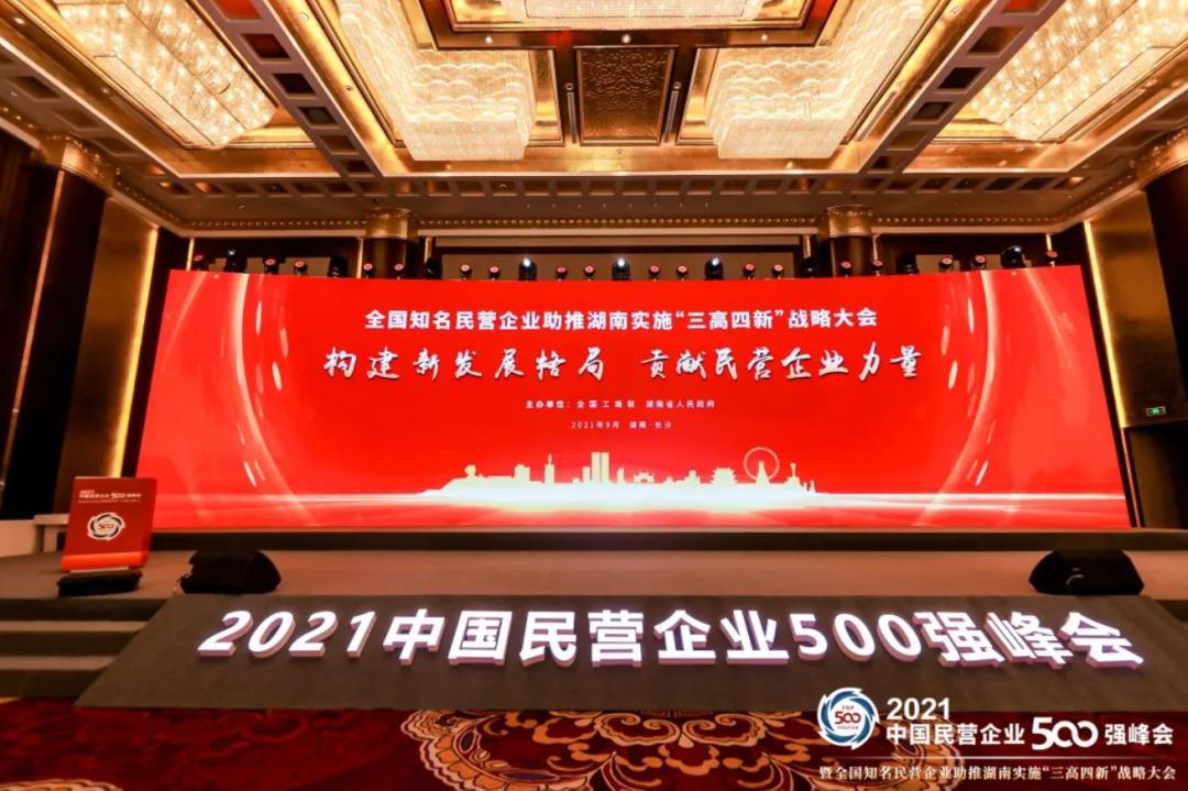 长沙最好的公司有哪些_2021中国民营企业500强峰会 长沙 湖南企业上榜数量