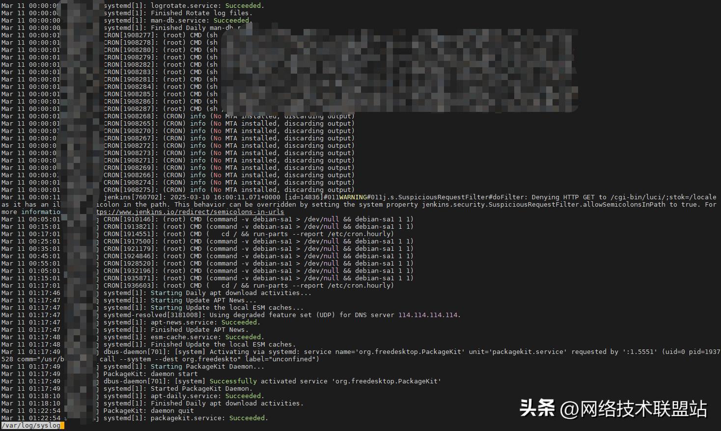 Linux日志文件管理_catlessmore工具使用_linux查看文件修改时间