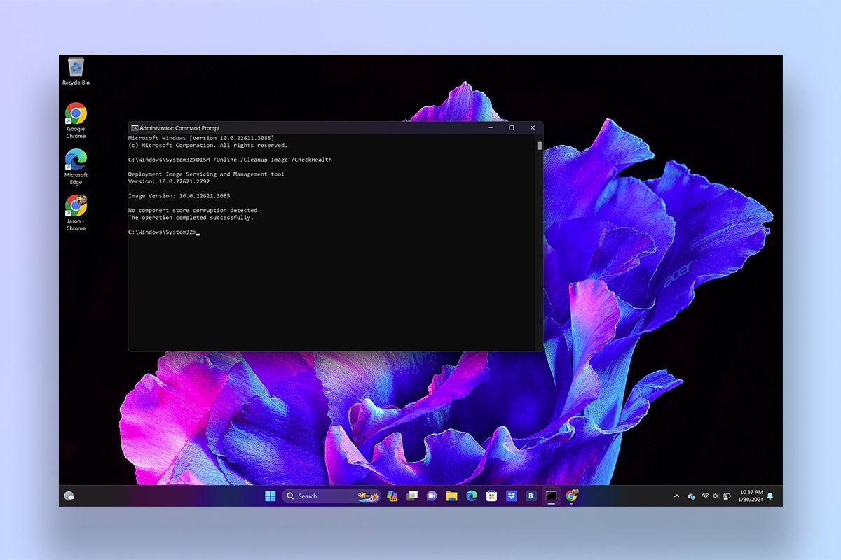 windows已遇到关键问题_检查文件系统_使用DISM修复Windows 11映像问题