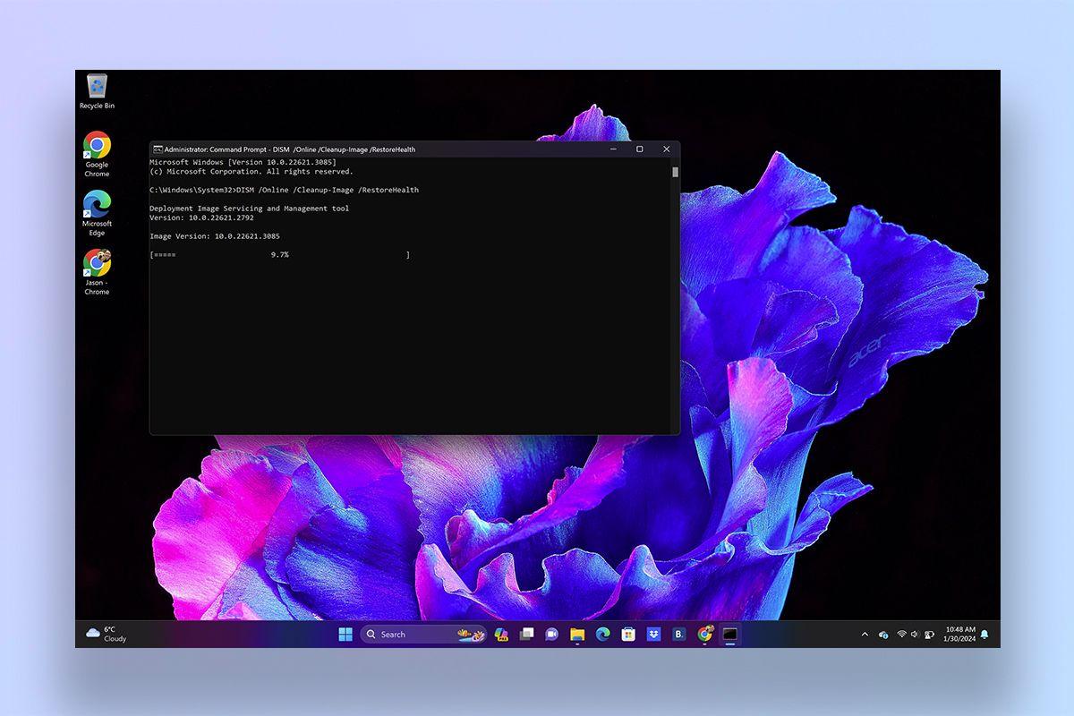 使用DISM修复Windows 11映像问题_检查文件系统_windows已遇到关键问题