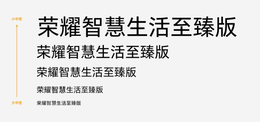 哪里有免费的字体网站_HONOR Sans 荣耀字体 正文字体排版_HONOR Sans 荣耀字体 阅读体验优化