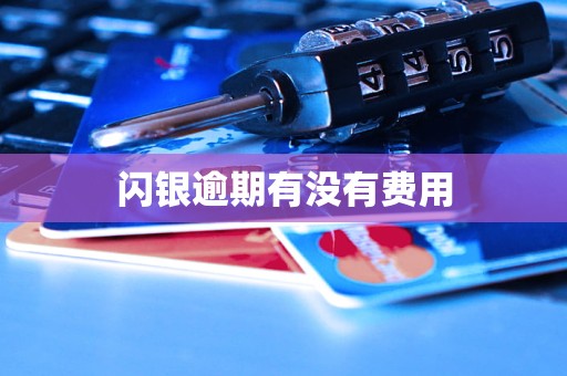 闪银逾期有没有费用