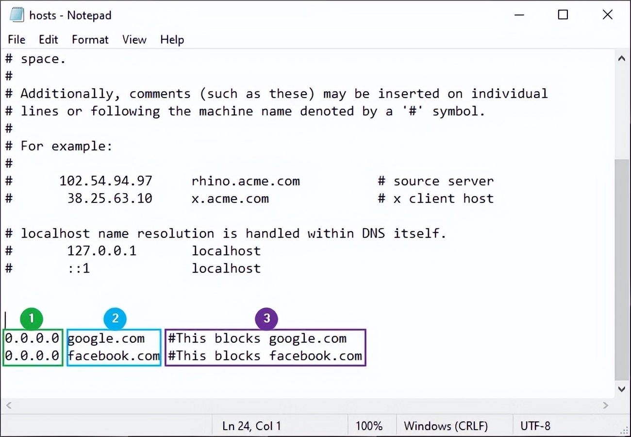 Windows hosts文件位置_hosts问题网页打不开_如何编辑Windows hosts文件