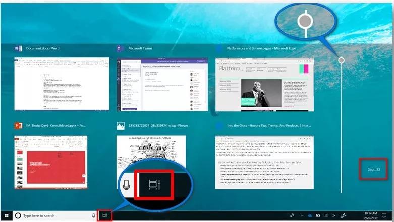 Windows10护眼模式文件资源管理器_win10电脑运行的快捷键_Windows10截图草图功能